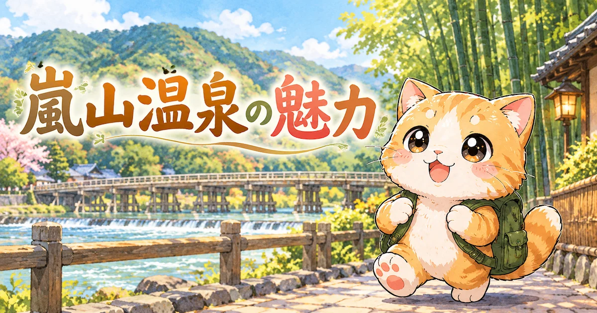 湯め活びより嵐山温泉の魅力アイキャッチ画像