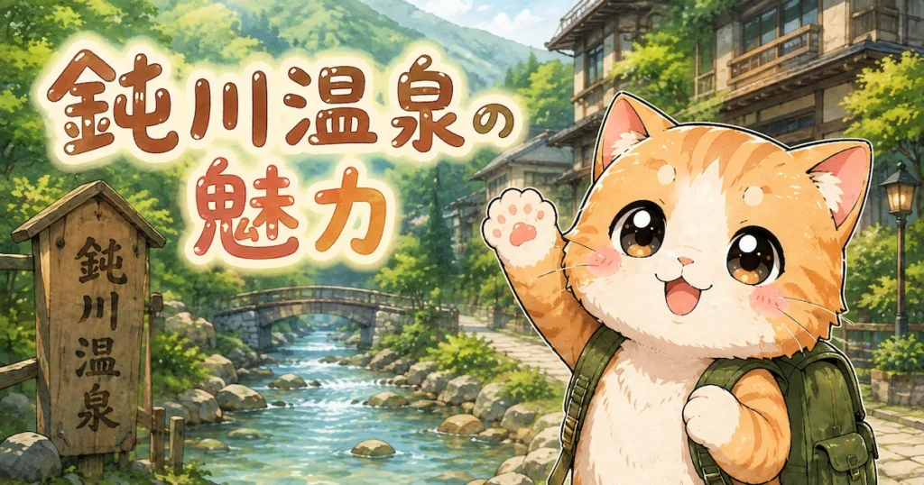 湯め活びより鈍川温泉のアイキャッチ画像