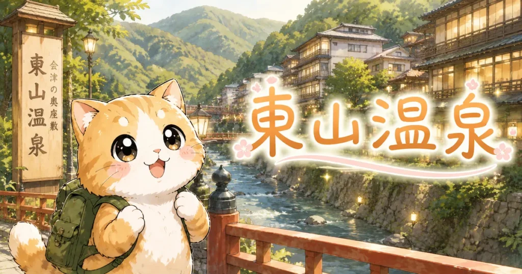 湯め活びより東山温泉のアイキャッチ画像