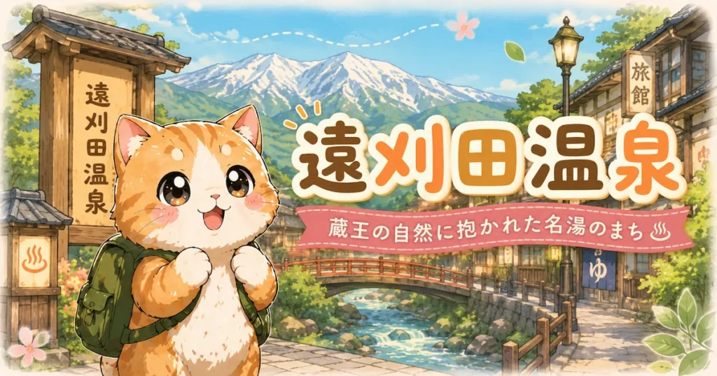 湯め活びより遠刈田温泉のアイキャッチ画像