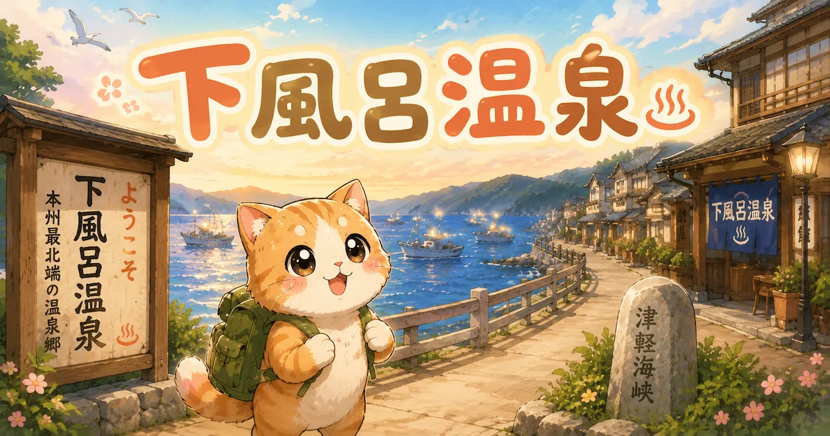 湯め活びより下風呂温泉のアイキャッチ画像