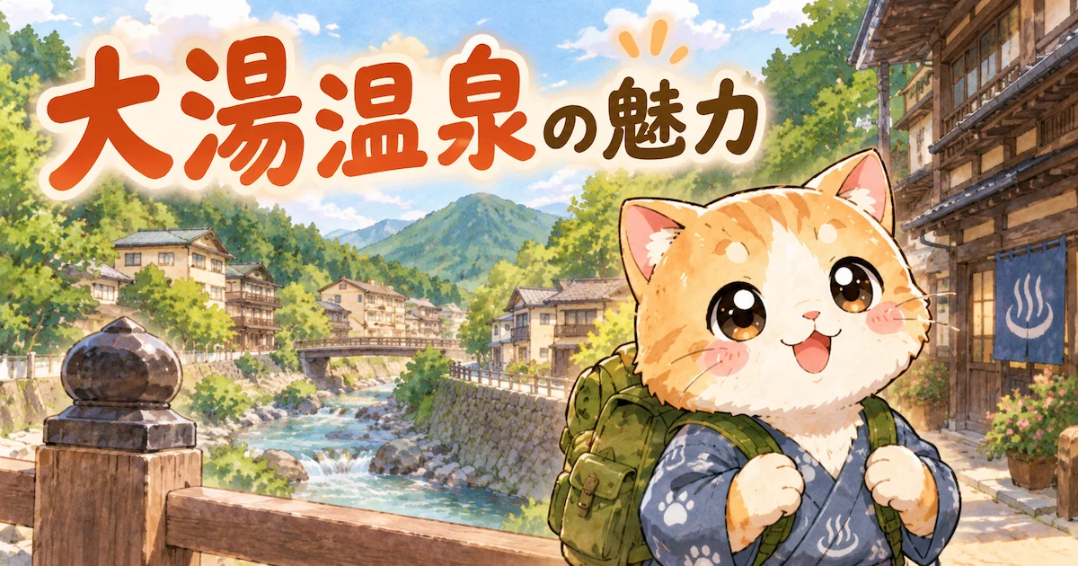 湯め活びより大湯温泉の魅力アイキャッチ画像