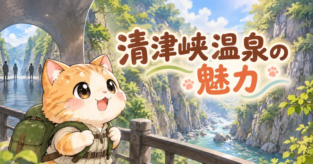 湯め活びより清津峡温泉の魅力アイキャッチ画像