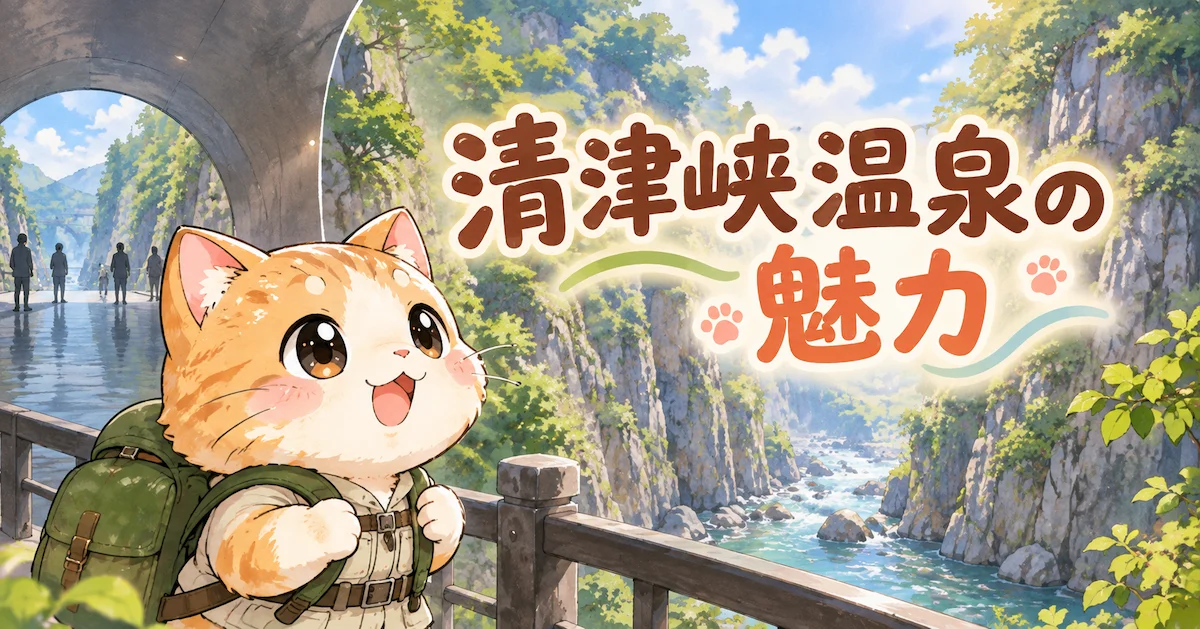 湯め活びより清津峡温泉の魅力アイキャッチ画像