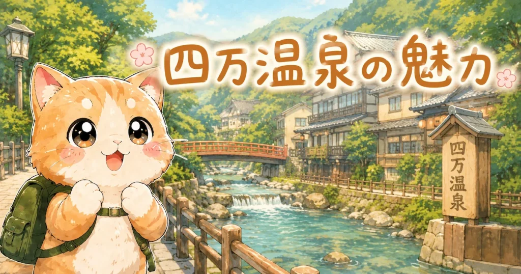 湯め活びより四万温泉のアイキャッチ画像