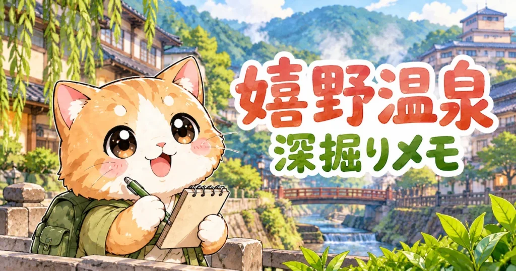 湯め活びより嬉野温泉考察編のアイキャッチ画像