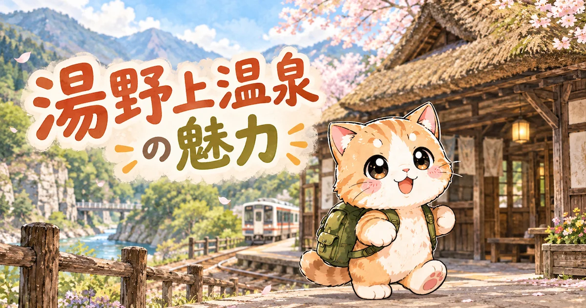 湯め活びより湯野上温泉の魅力アイキャッチ画像