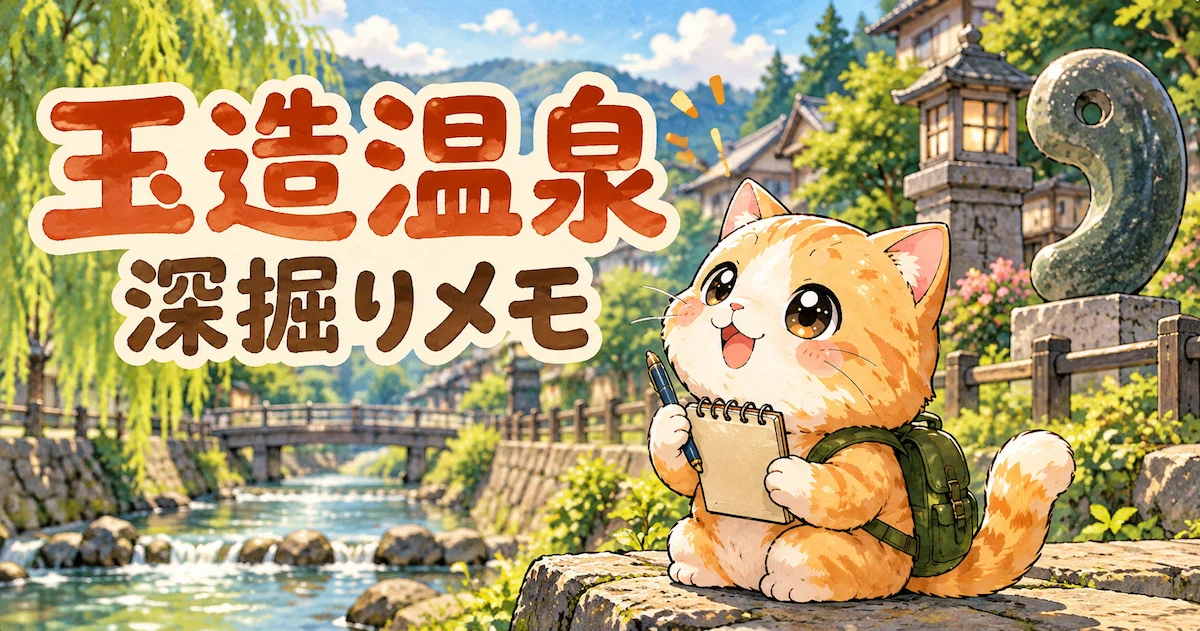 湯め活びより玉造温泉考察編のアイキャッチ画像