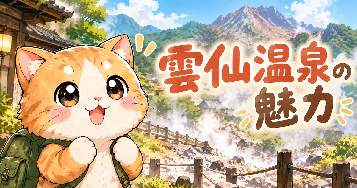 湯め活びより雲仙温泉の魅力アイキャッチ画像