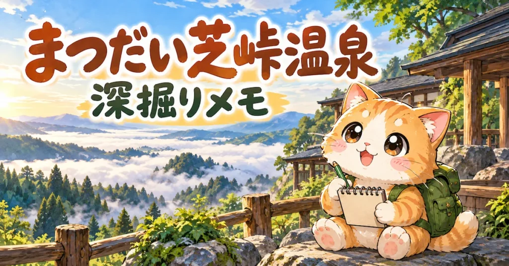 湯め活びよりまつだい芝峠温泉考察編アイキャッチ画像
